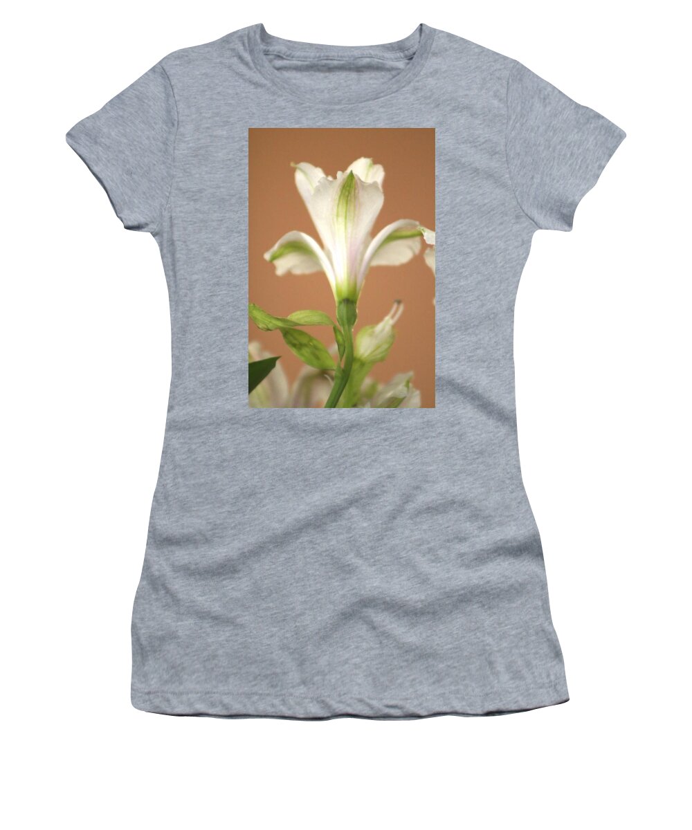 Flower Women's T-Shirt featuring the photograph Floral Tones by Deborah Crew-Johnson