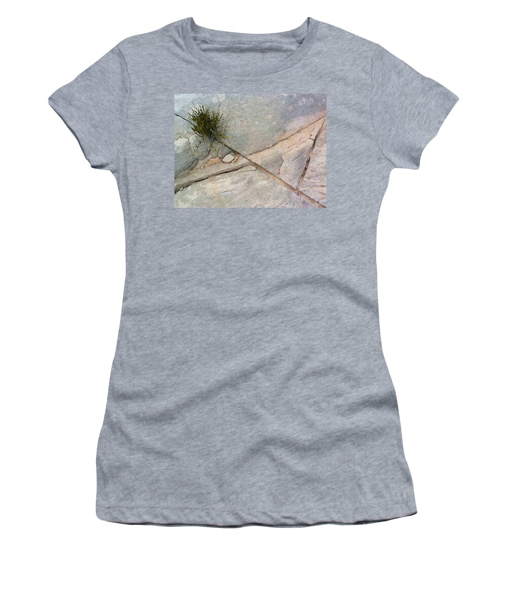 Digital Women's T-Shirt featuring the digital art Fracture 1 by David Hansen