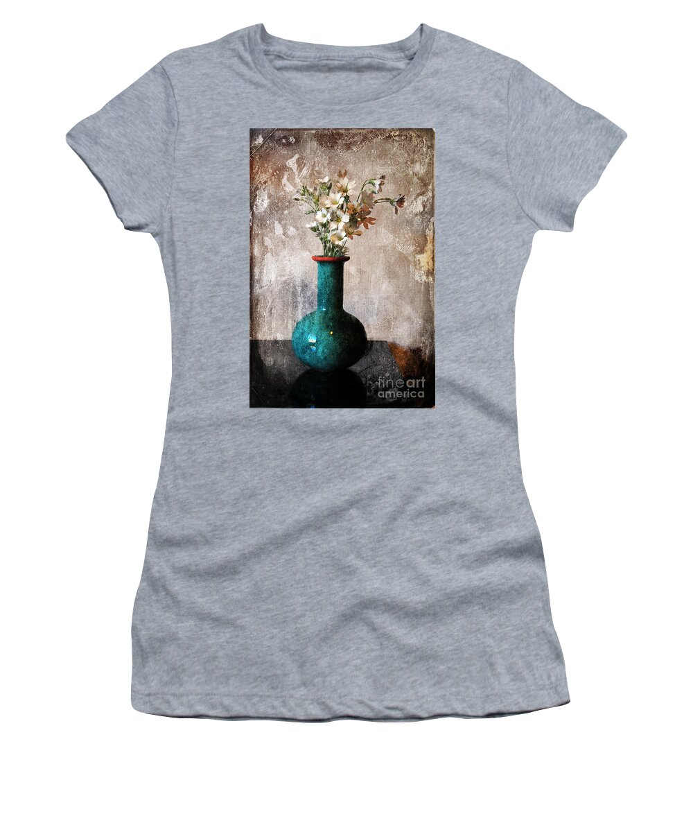 Vase Women's T-Shirt featuring the photograph From the Garden by Randi Grace Nilsberg