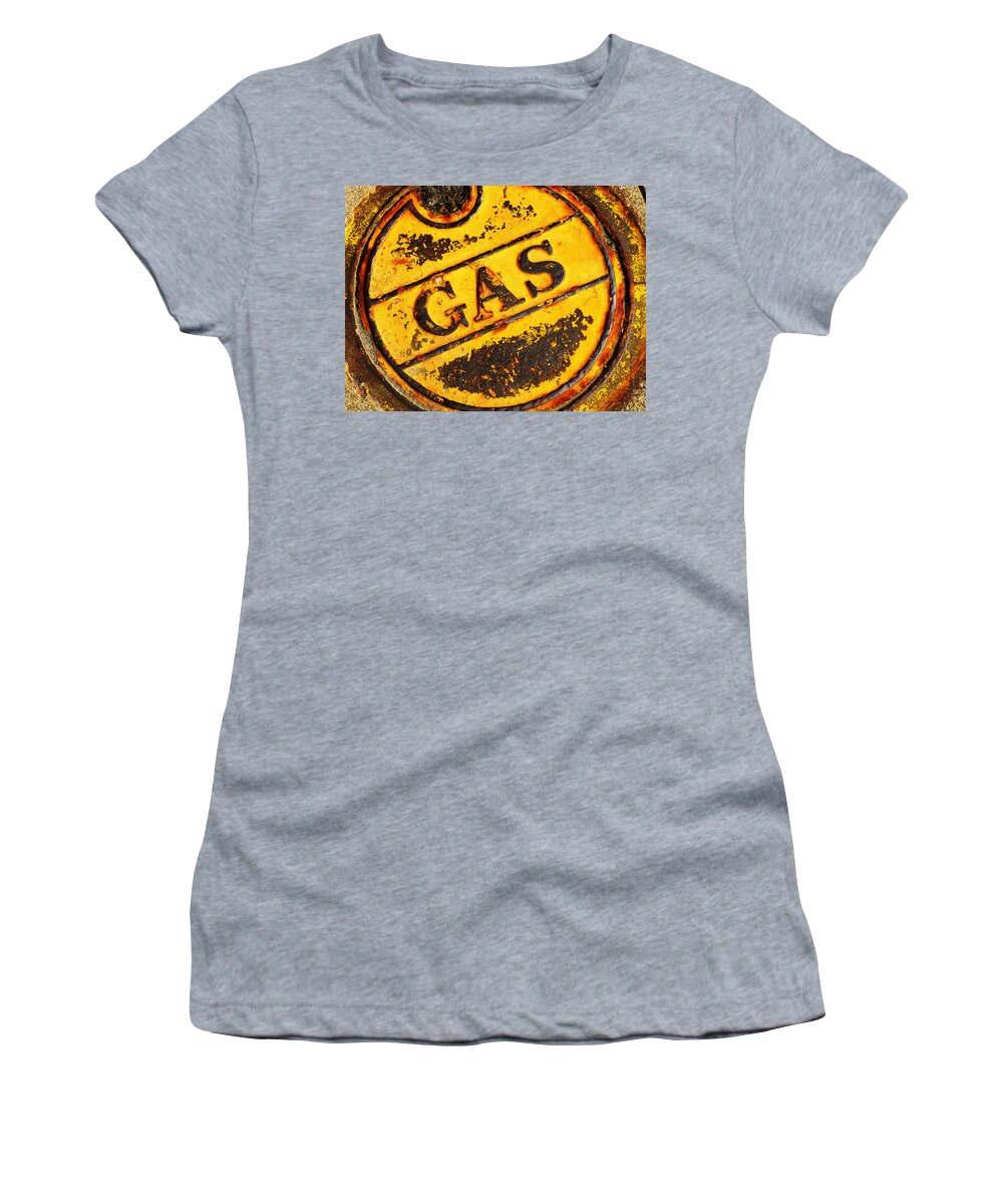 Gas Women's T-Shirt featuring the photograph GAS by Randi Kuhne