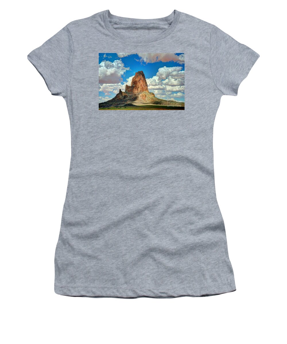 Landscape Women's T-Shirt featuring the photograph Gateway by Richard Gehlbach