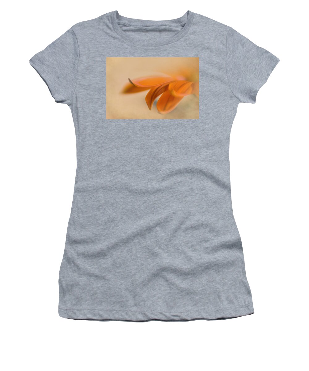 Abstract Women's T-Shirt featuring the photograph Gazania Abstract II by David and Carol Kelly