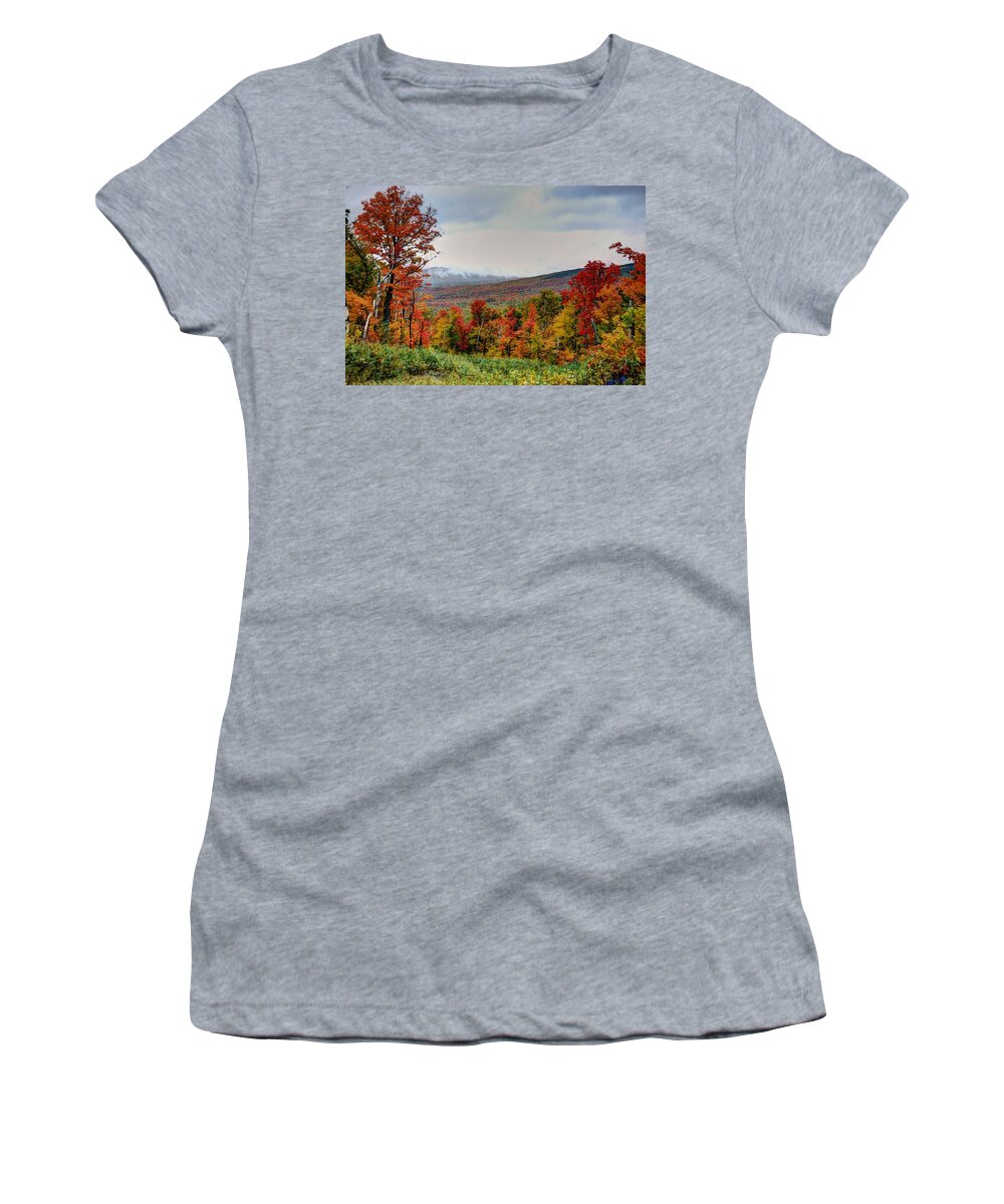 Photograph Women's T-Shirt featuring the photograph God's Canvas by Richard Gehlbach