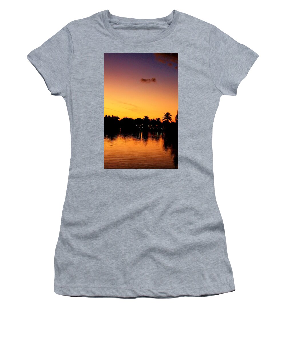 Jupiter Women's T-Shirt featuring the photograph Good Evening by Catie Canetti