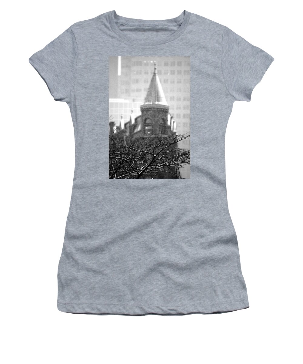 Toronto Women's T-Shirt featuring the photograph Gooderham Flatiron - 20 by Rick Shea