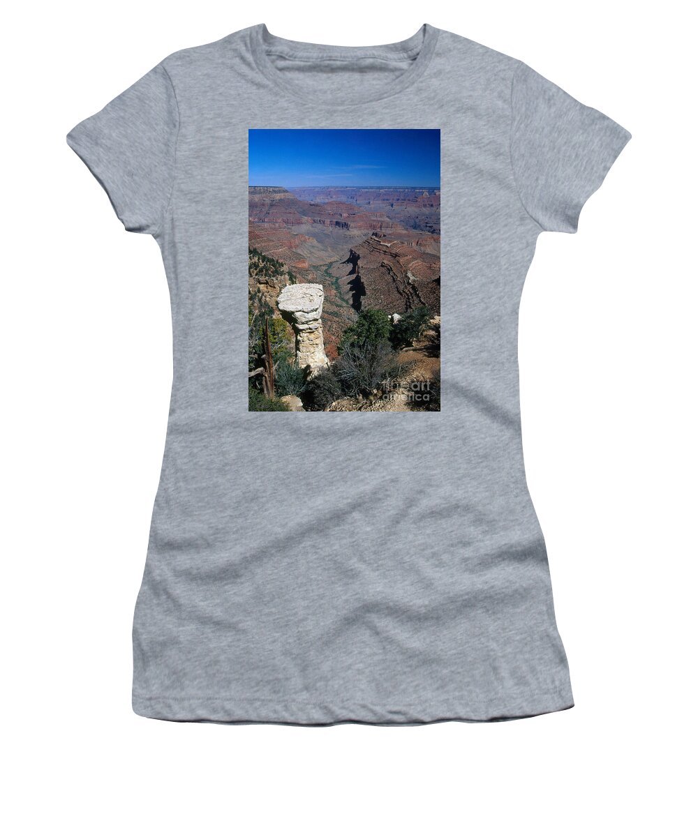 Grand Canyon National Park Women's T-Shirt featuring the photograph Grand Canyon Near Mather Point by Gregory G. Dimijian, M.D.