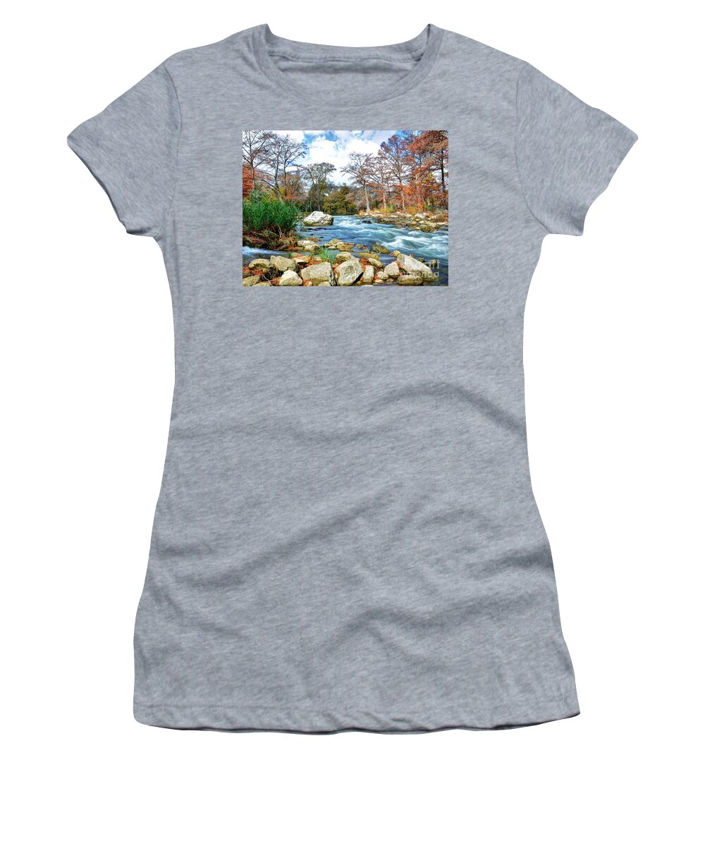 Whitewater Women's T-Shirt featuring the photograph Guadalupe by Savannah Gibbs