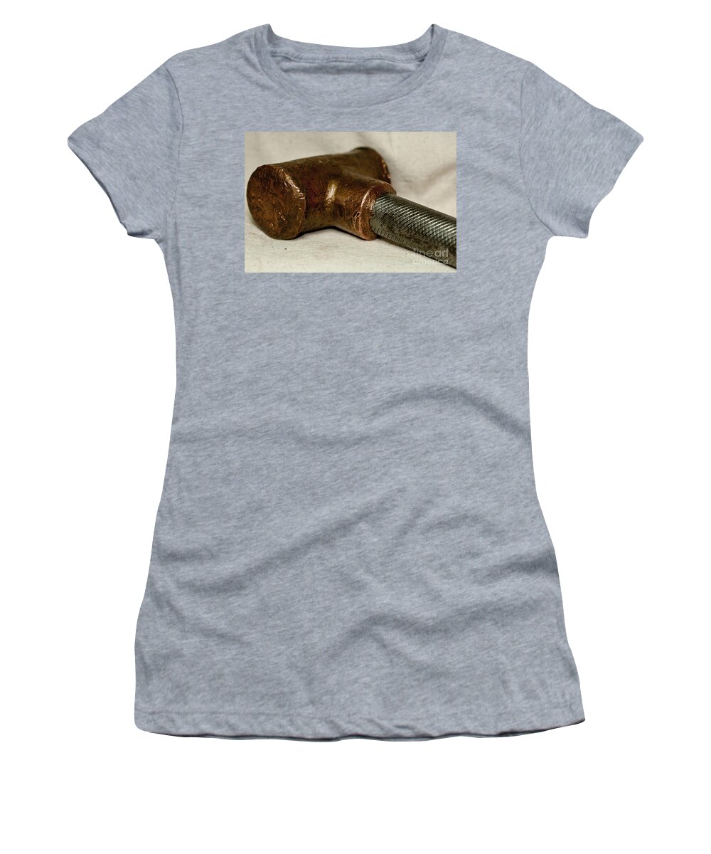 Tools Women's T-Shirt featuring the photograph Hammer by Wilma Birdwell