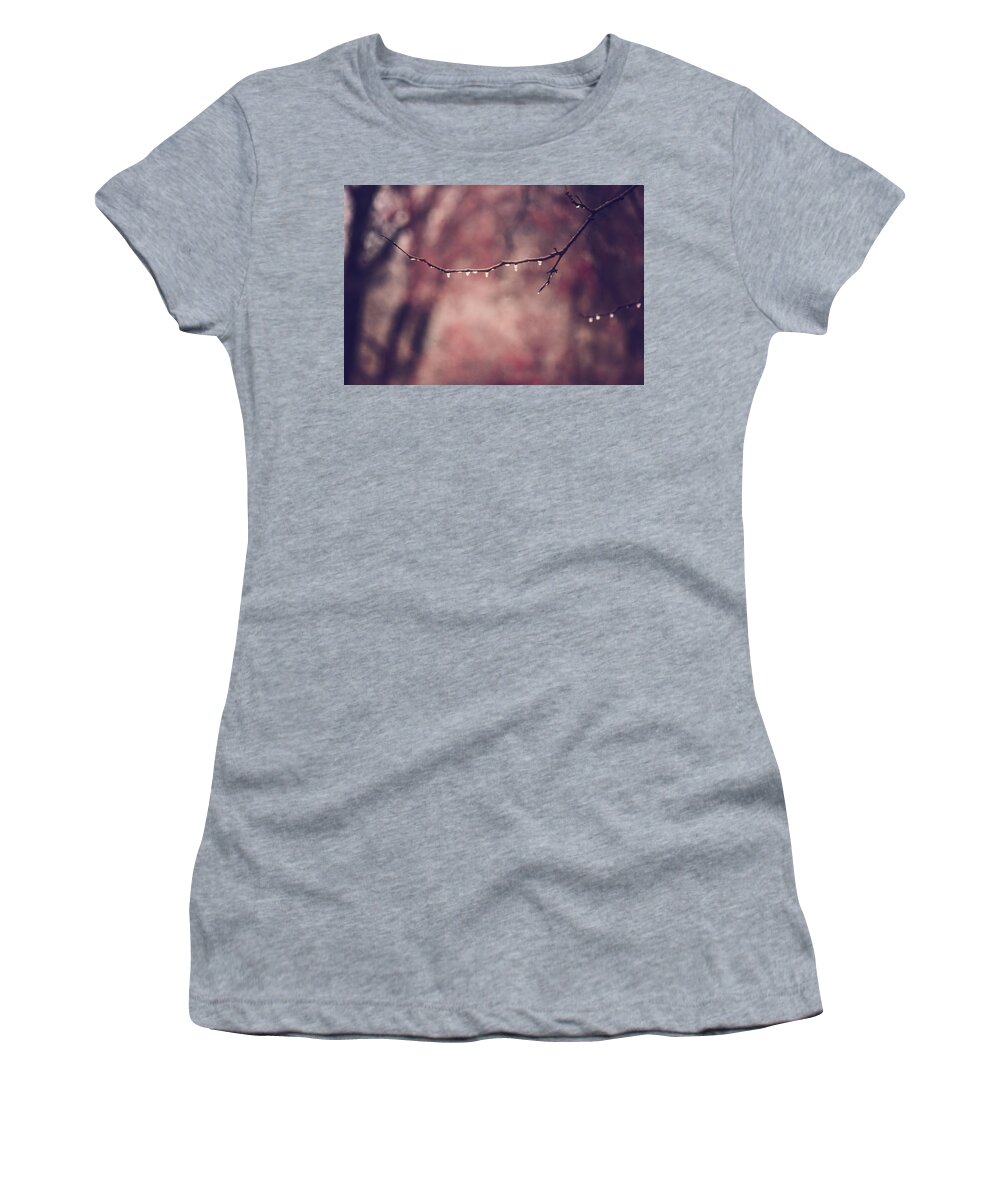 Inspirational Artwork Women's T-Shirt featuring the photograph Hold On by Sara Frank