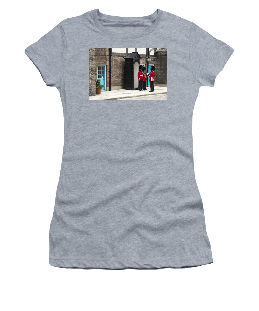 Honor Guard Women's T-Shirt featuring the photograph Honor Guard by Chevy Fleet
