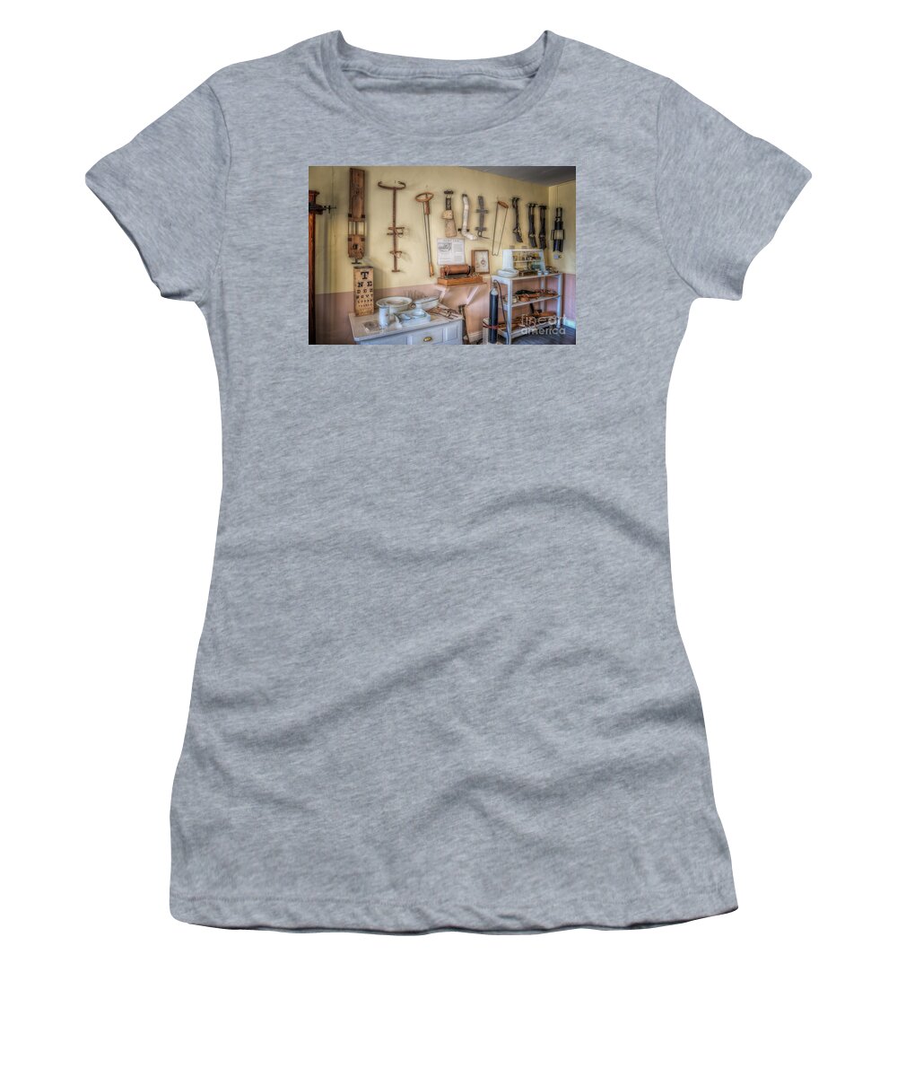 Victorian Pharmacists Women's T-Shirt featuring the photograph Hospital Museum by Adrian Evans