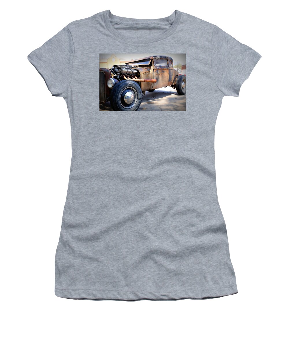 Hot Rod Women's T-Shirt featuring the photograph Hot Rod by Lynn Sprowl
