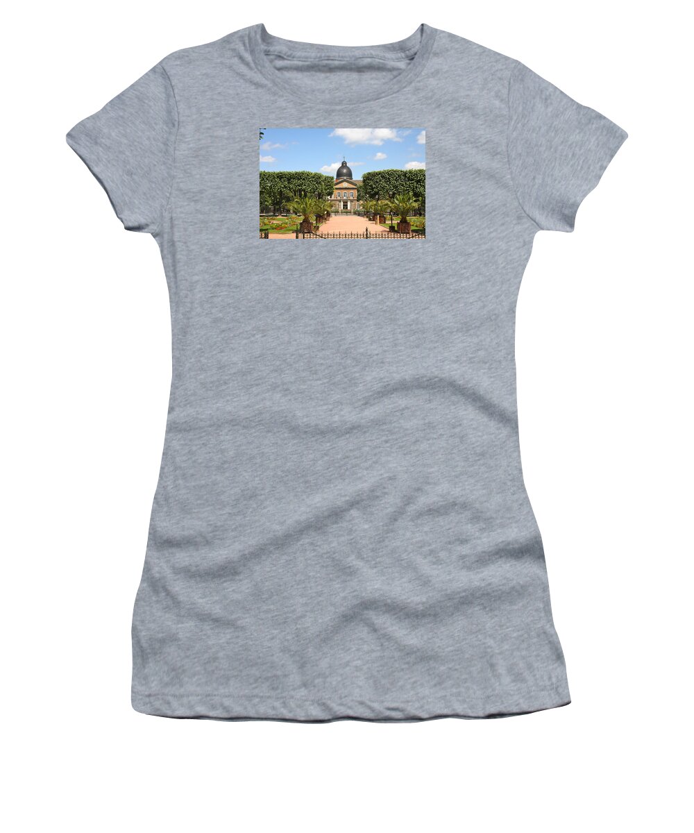 Hospital Women's T-Shirt featuring the photograph Hotel Dieu - Macon by Christiane Schulze Art And Photography
