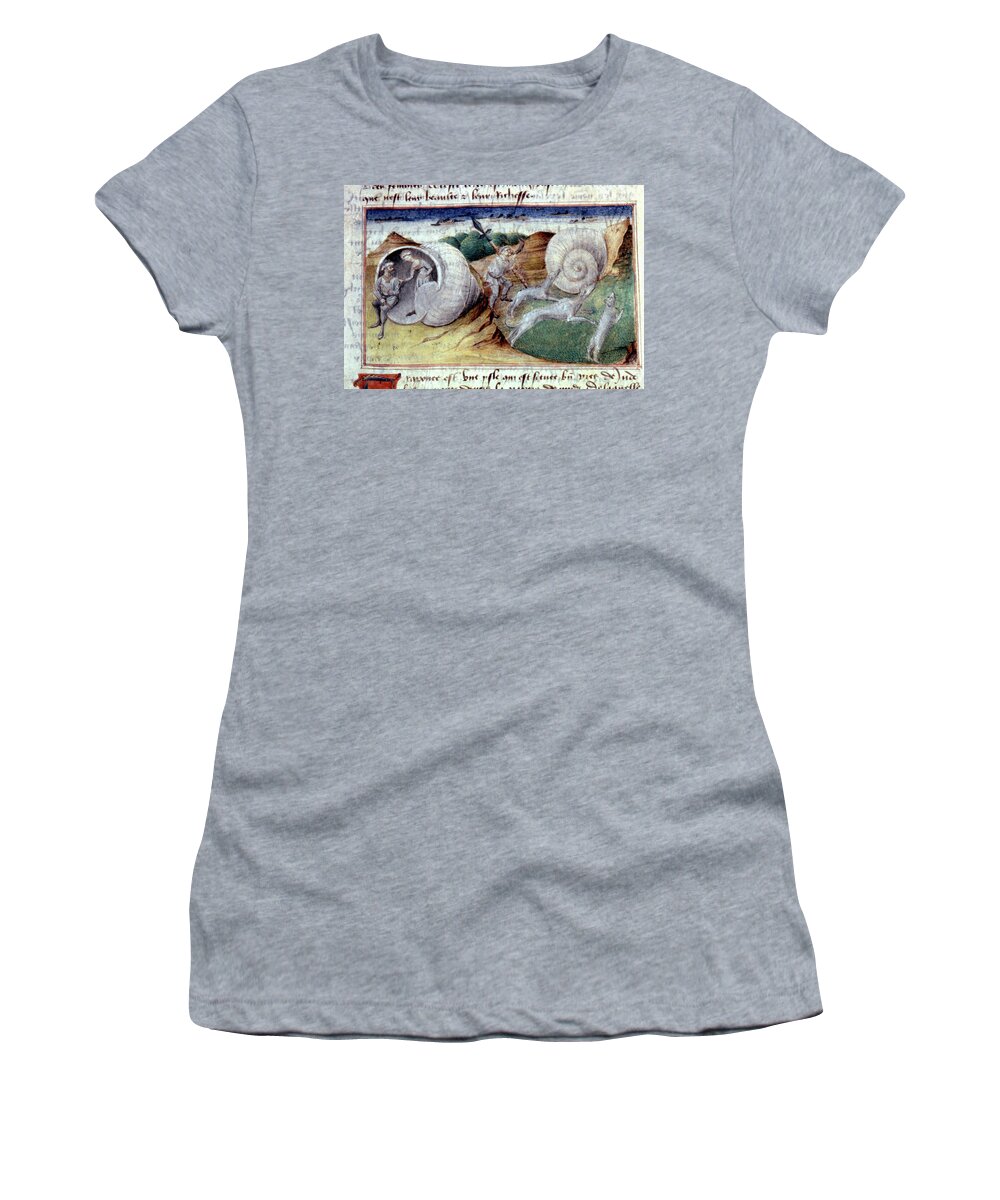 1460 Women's T-Shirt featuring the painting Imaginary Land Of Traponce by Granger