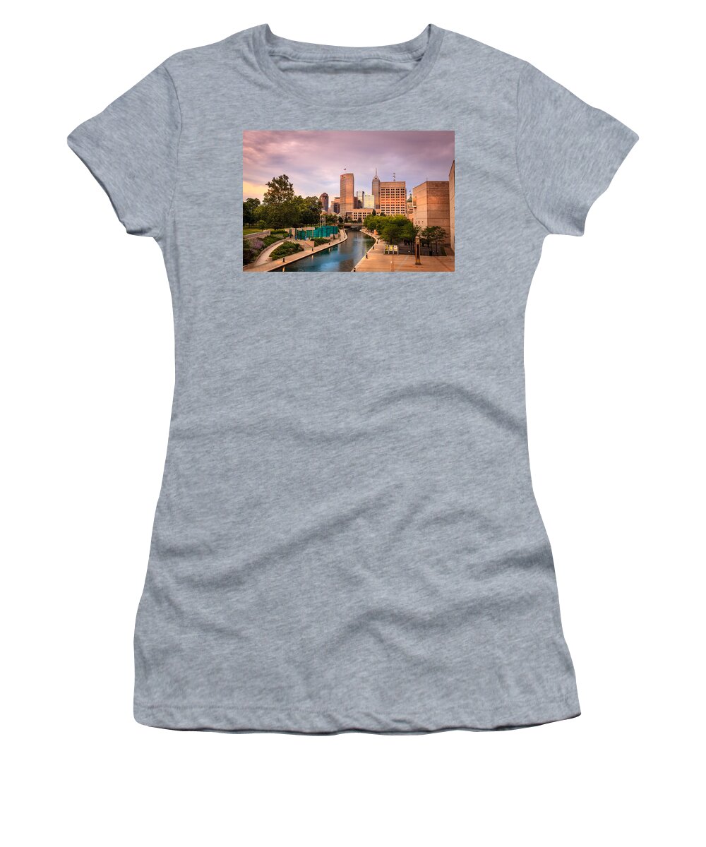 America Women's T-Shirt featuring the photograph Indianapolis by Alexey Stiop
