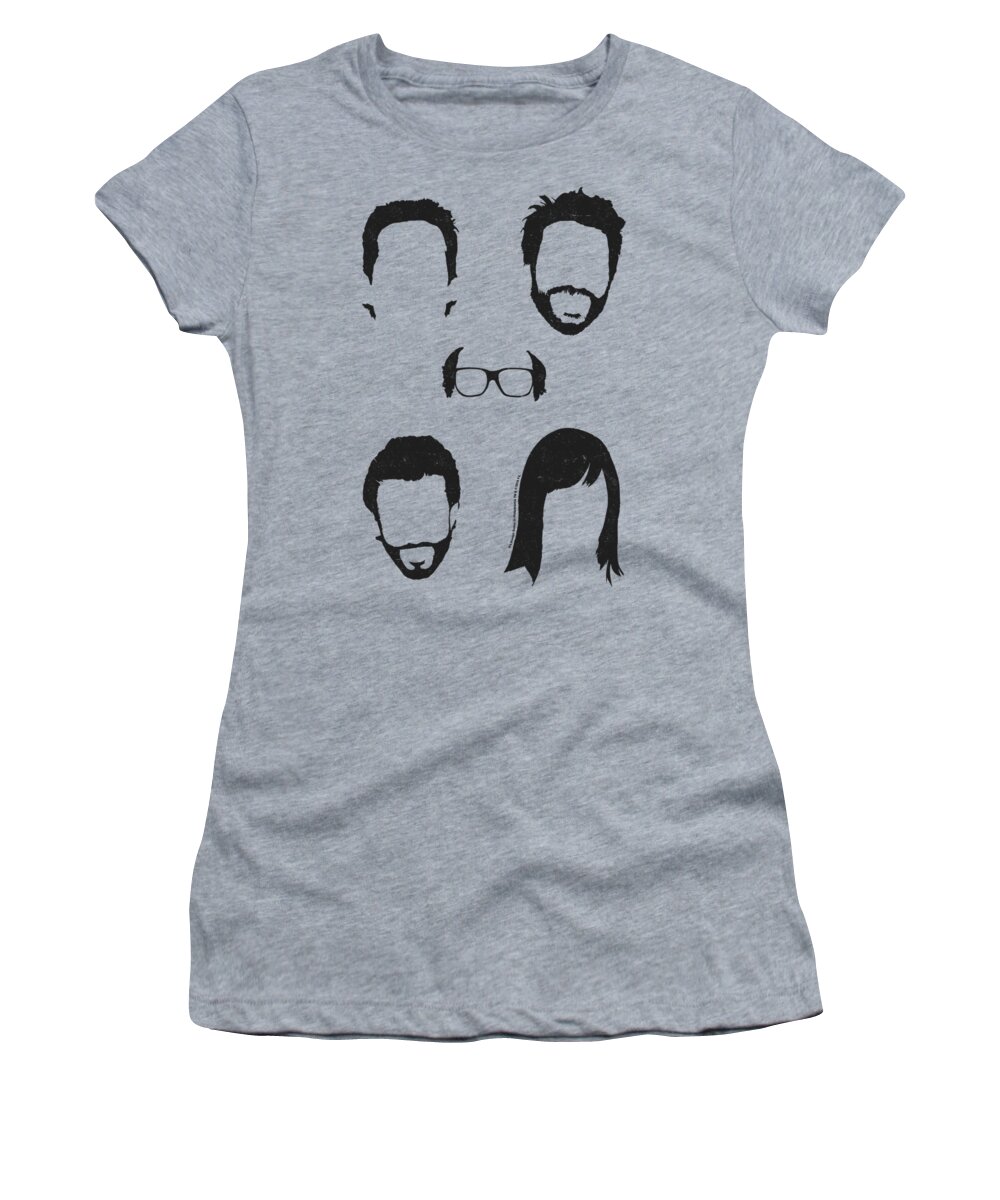  Women's T-Shirt featuring the digital art Its Always Sunny In Philadelphia - Casted Shadows by Brand A