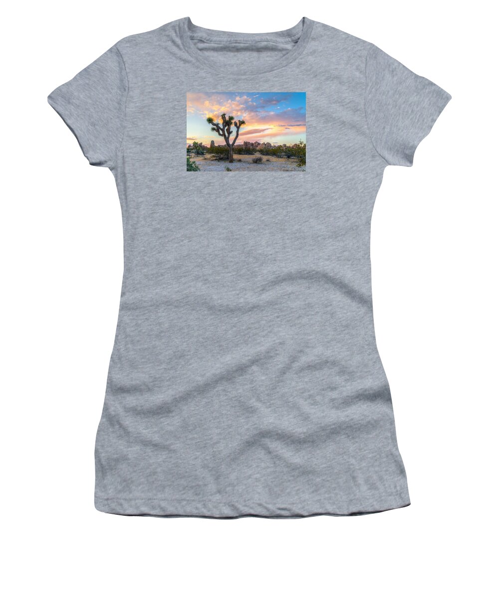 Joshua Tree Women's T-Shirt featuring the photograph Joshua Tree by Dustin LeFevre