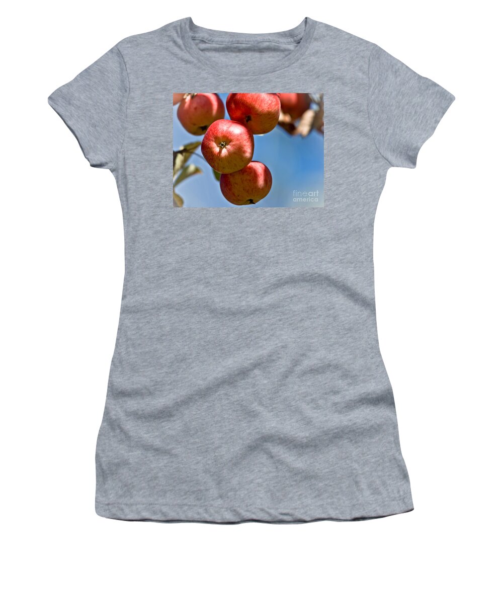  Women's T-Shirt featuring the photograph Juicy Harvest by Cheryl Baxter