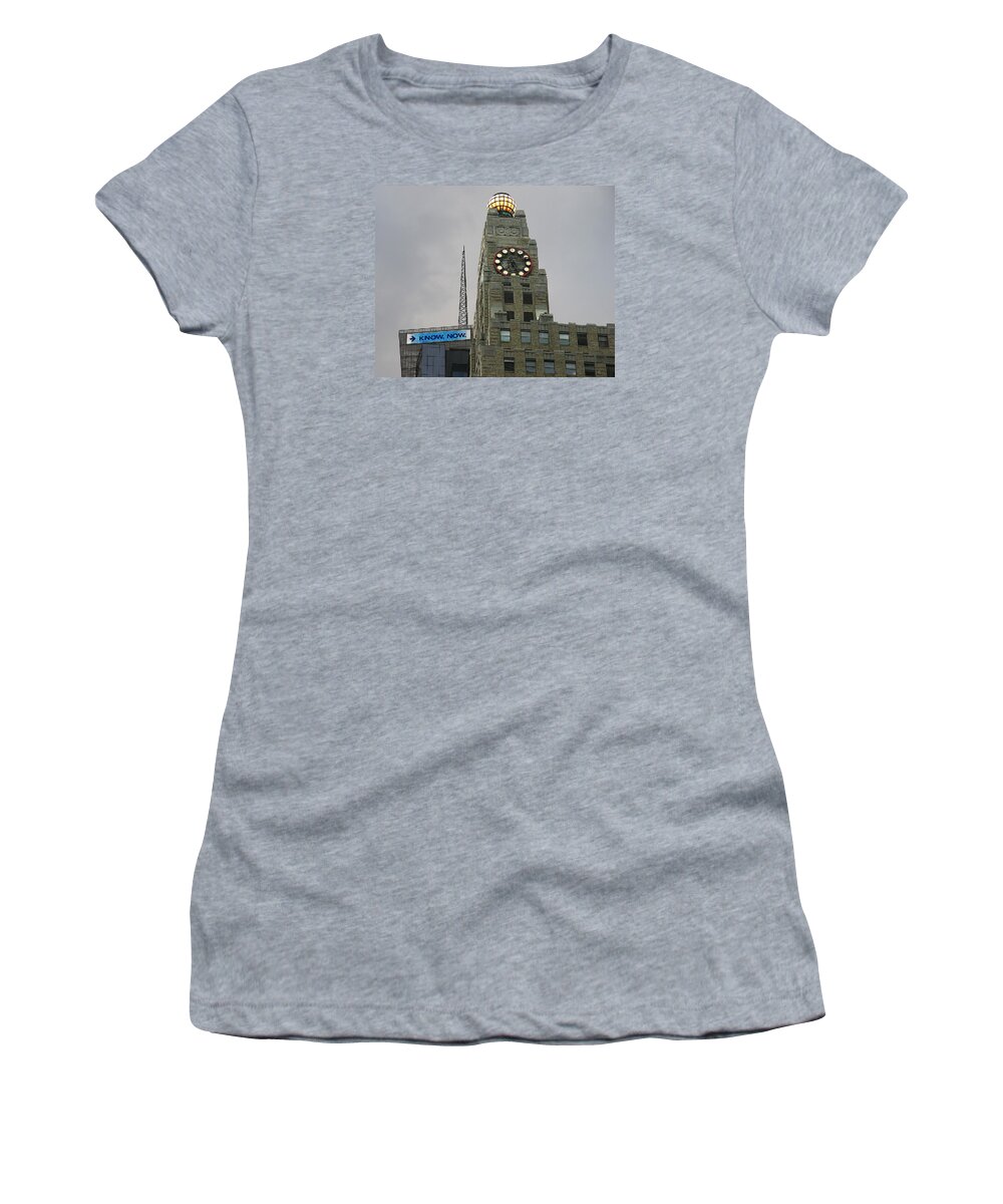 City Women's T-Shirt featuring the photograph Know Now by Andre Aleksis