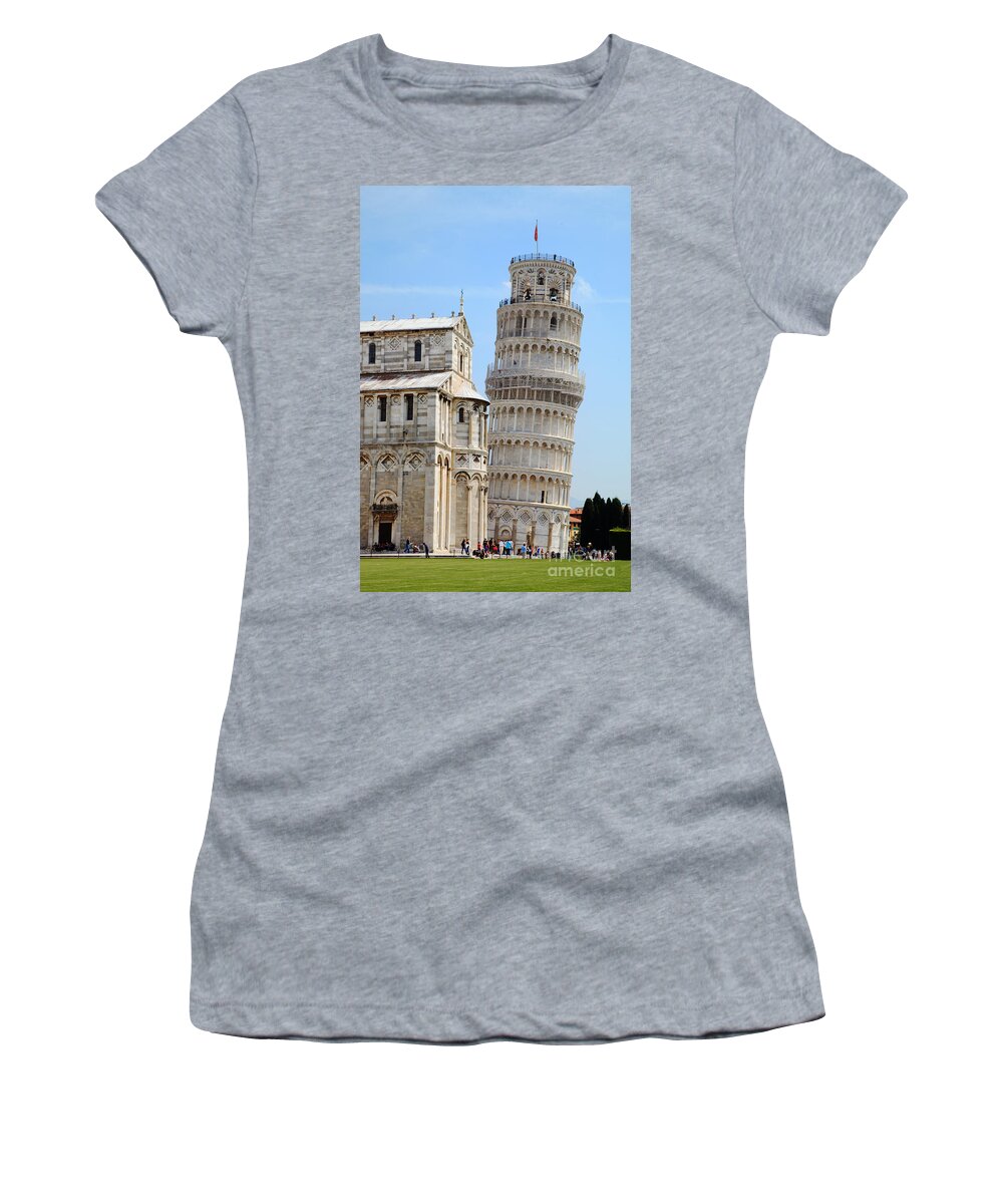 Day Women's T-Shirt featuring the photograph La torre di Pisa by Matteo Colombo