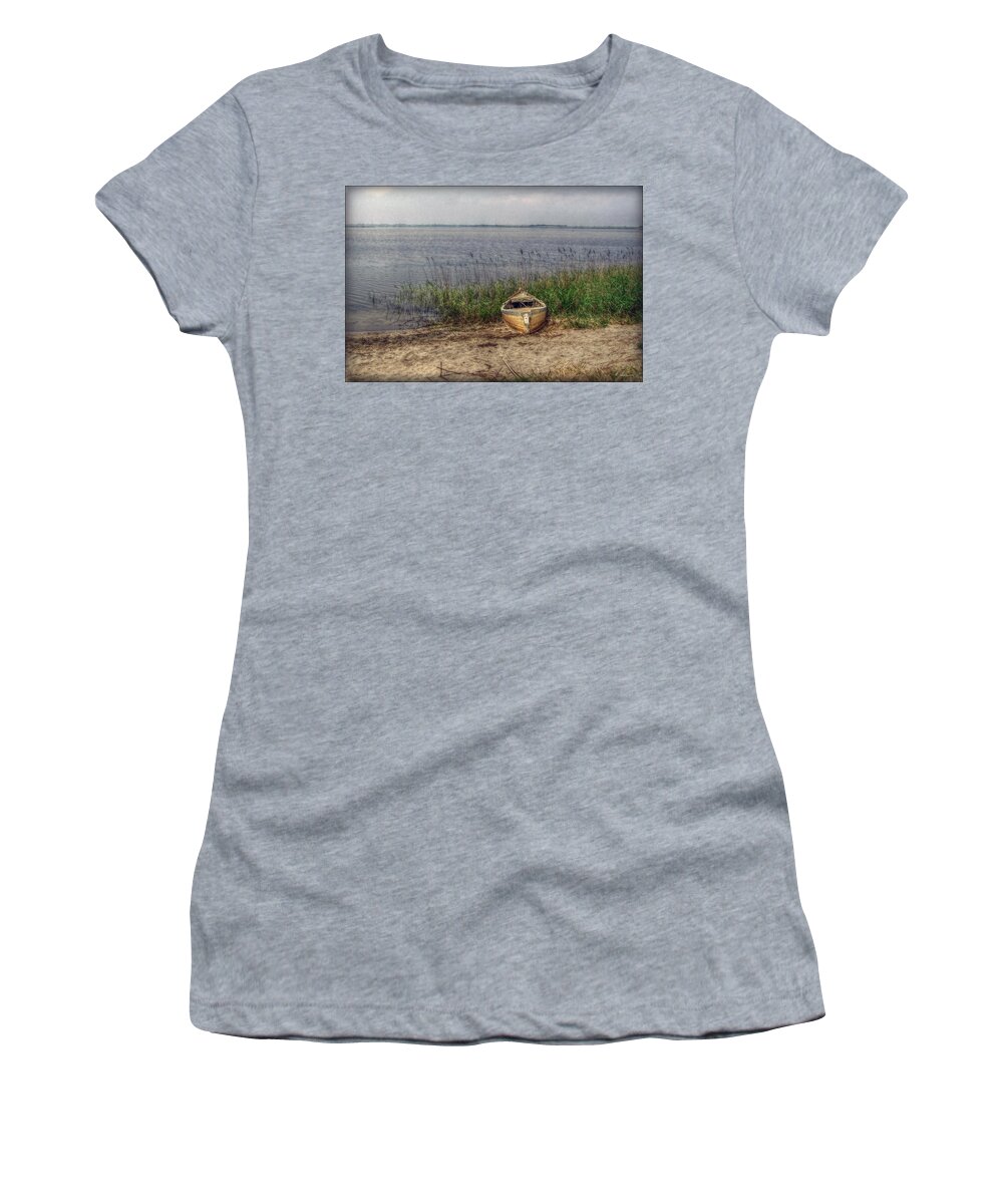 Water Women's T-Shirt featuring the photograph L'Etang by Hanny Heim