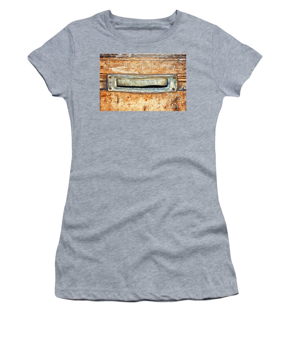 Rotten Women's T-Shirt featuring the photograph Lettere Letters by Silvia Ganora