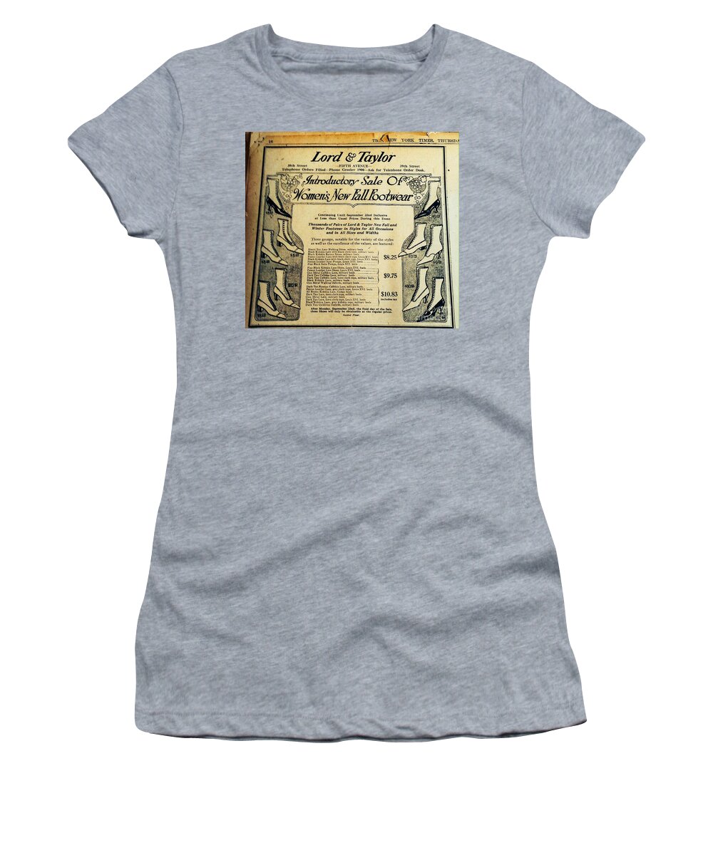 Lord And Taylor Women's T-Shirt featuring the photograph Lord and Taylor by Michael Krek