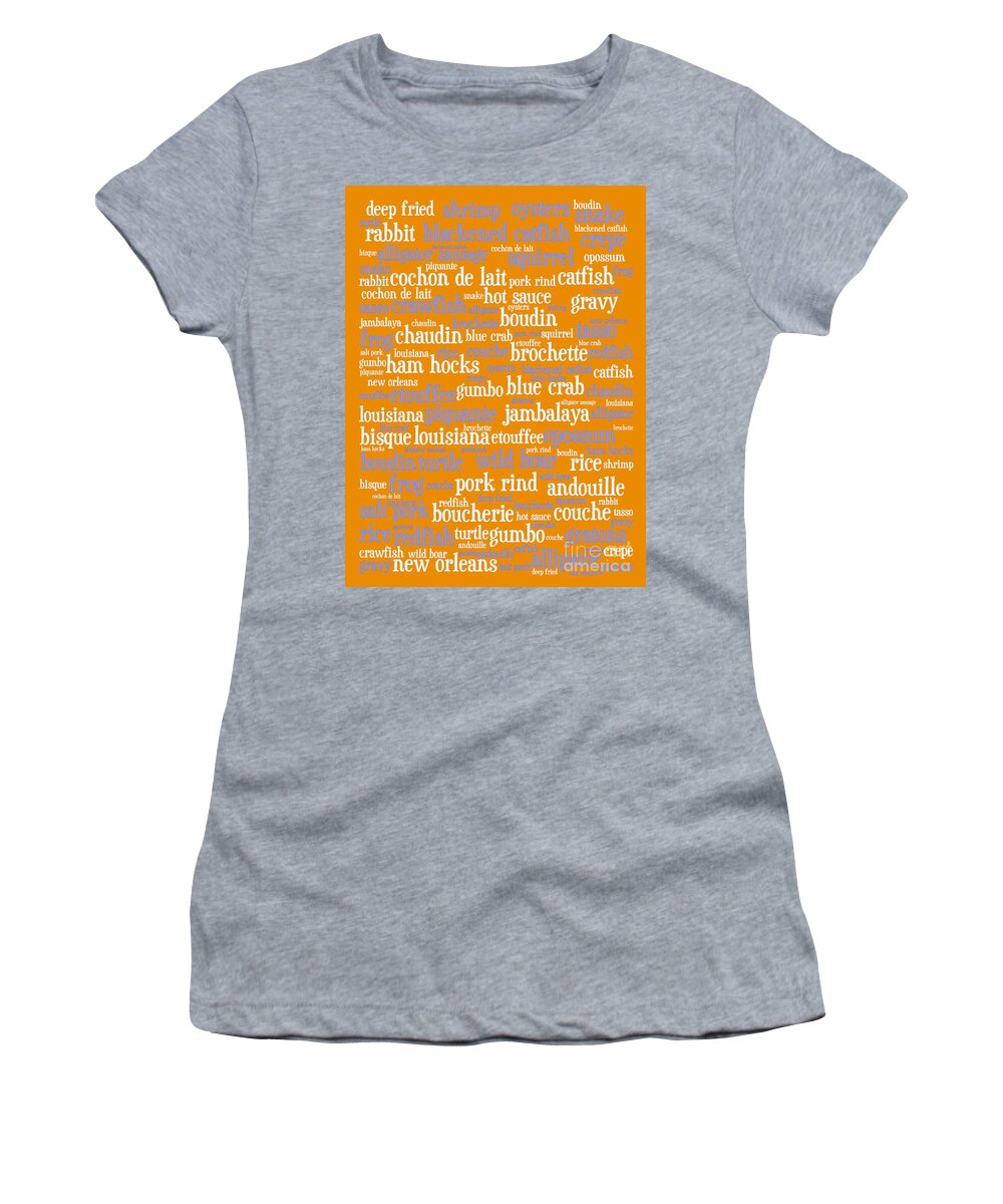 Crawfish Women's T-Shirt featuring the digital art Louisiana Cajun Heaven 20130625p168 by Wingsdomain Art and Photography