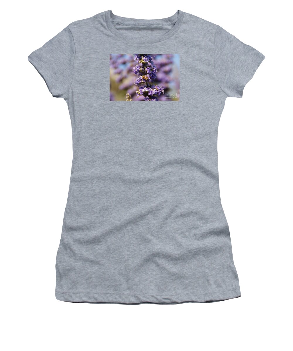 Flower Women's T-Shirt featuring the photograph Love From Anna by Linda Shafer
