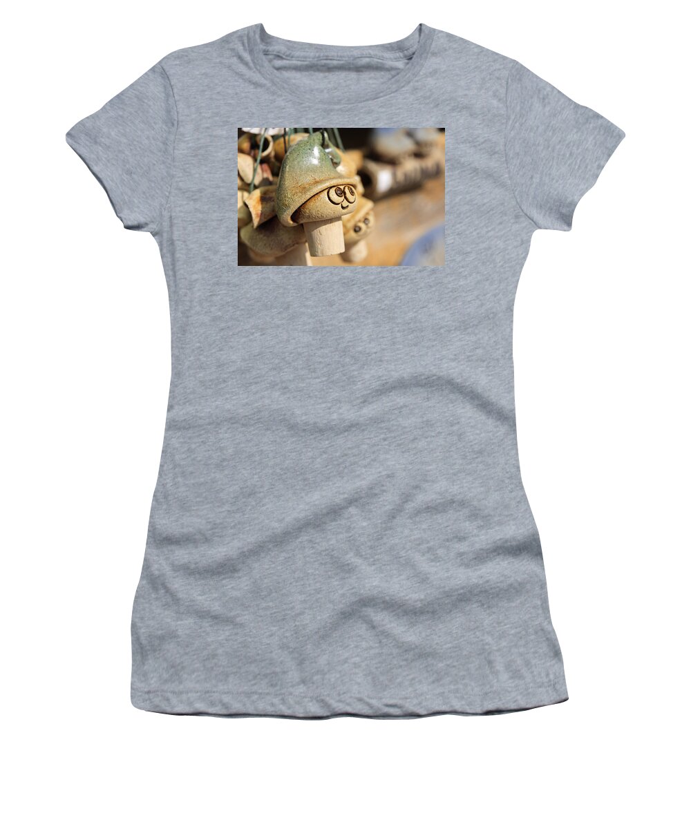 Wine Cork Women's T-Shirt featuring the photograph Lovely eyes by Sue Leonard