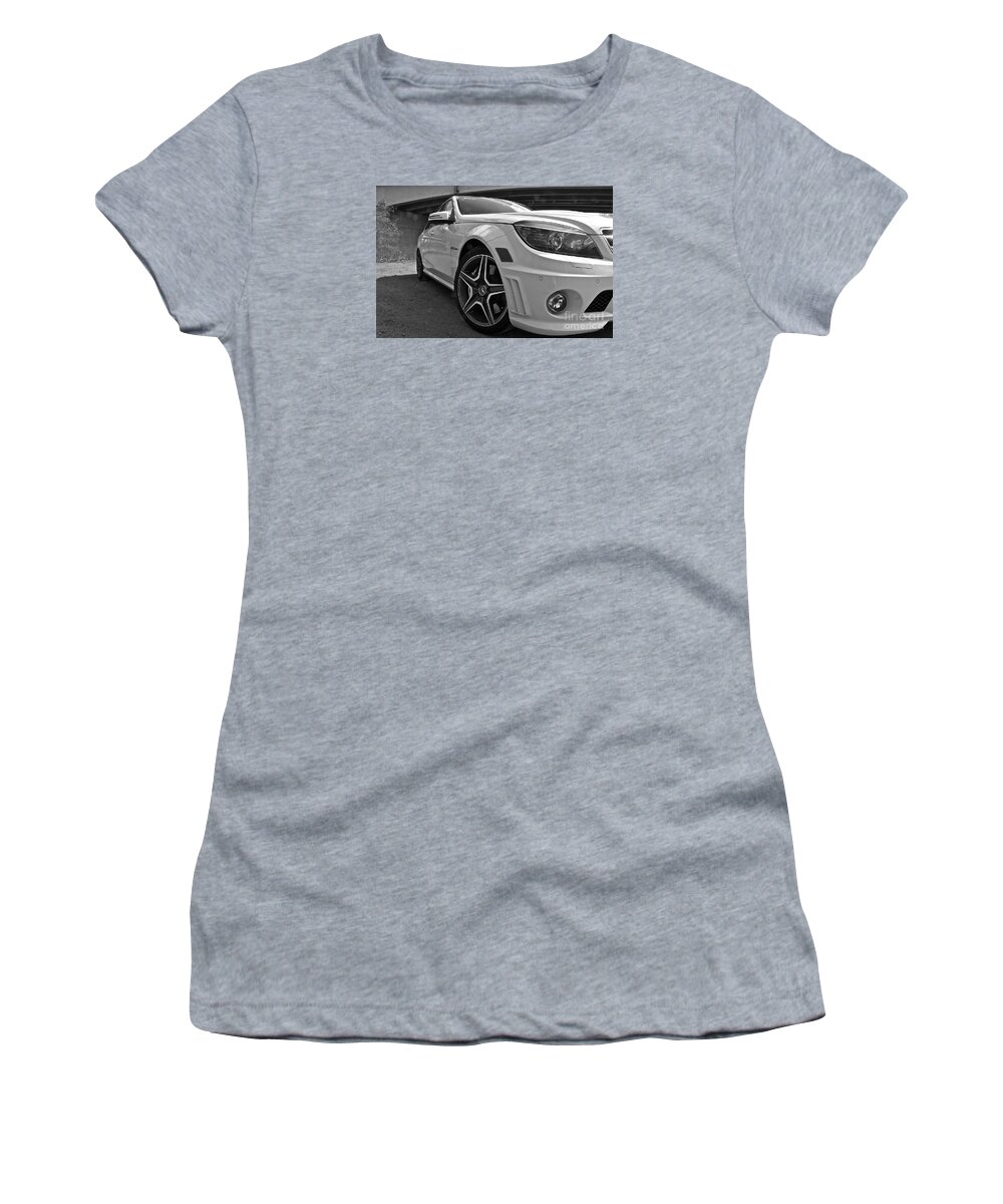 Car Women's T-Shirt featuring the photograph Low Profile by Linda Bianic