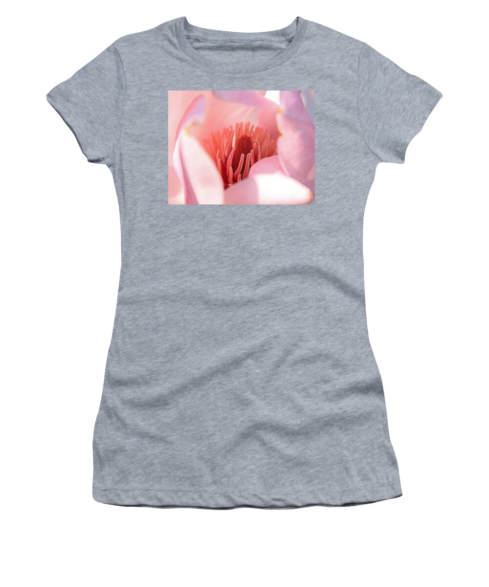 Magnolia Women's T-Shirt featuring the photograph Magnolia Flower by Julia Gavin