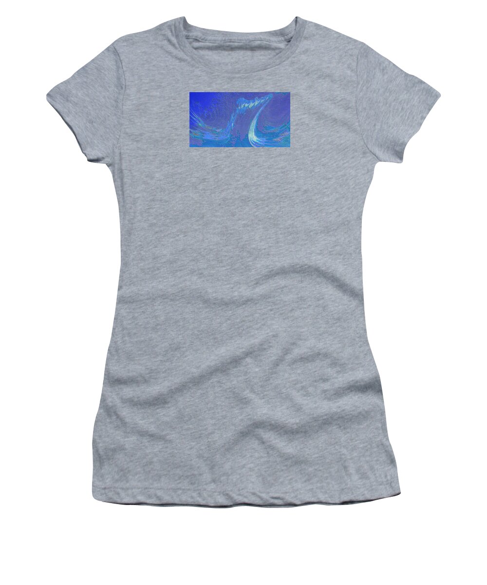 Melody Women's T-Shirt featuring the painting Melody by Mike Breau