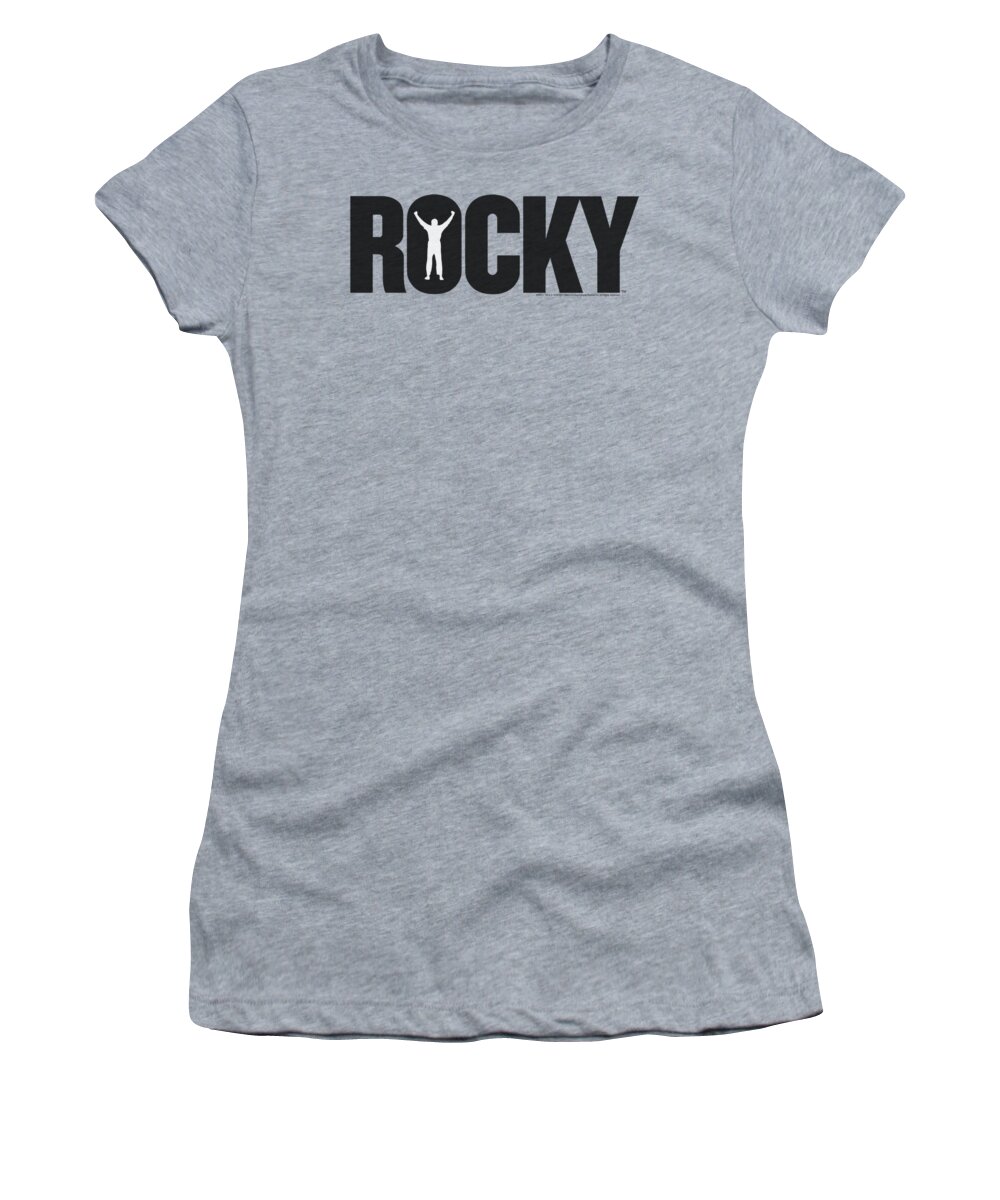 Sylvester Stallone Women's T-Shirt featuring the digital art Mgm - Rocky - Logo by Brand A