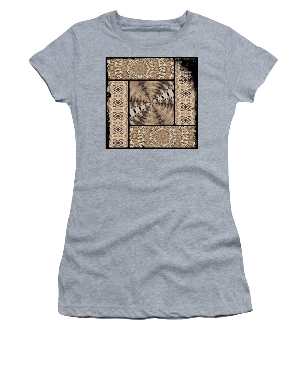 Collage Women's T-Shirt featuring the photograph Mono by Sylvia Thornton