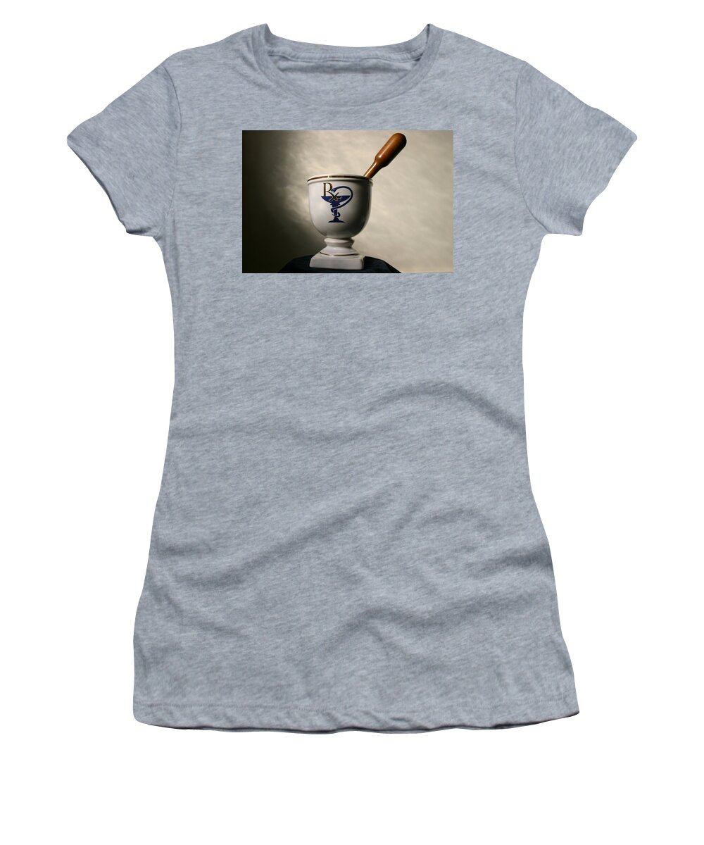 Mortar And Pestle Women's T-Shirt featuring the photograph Mortar and Pestle Two by Kristin Elmquist