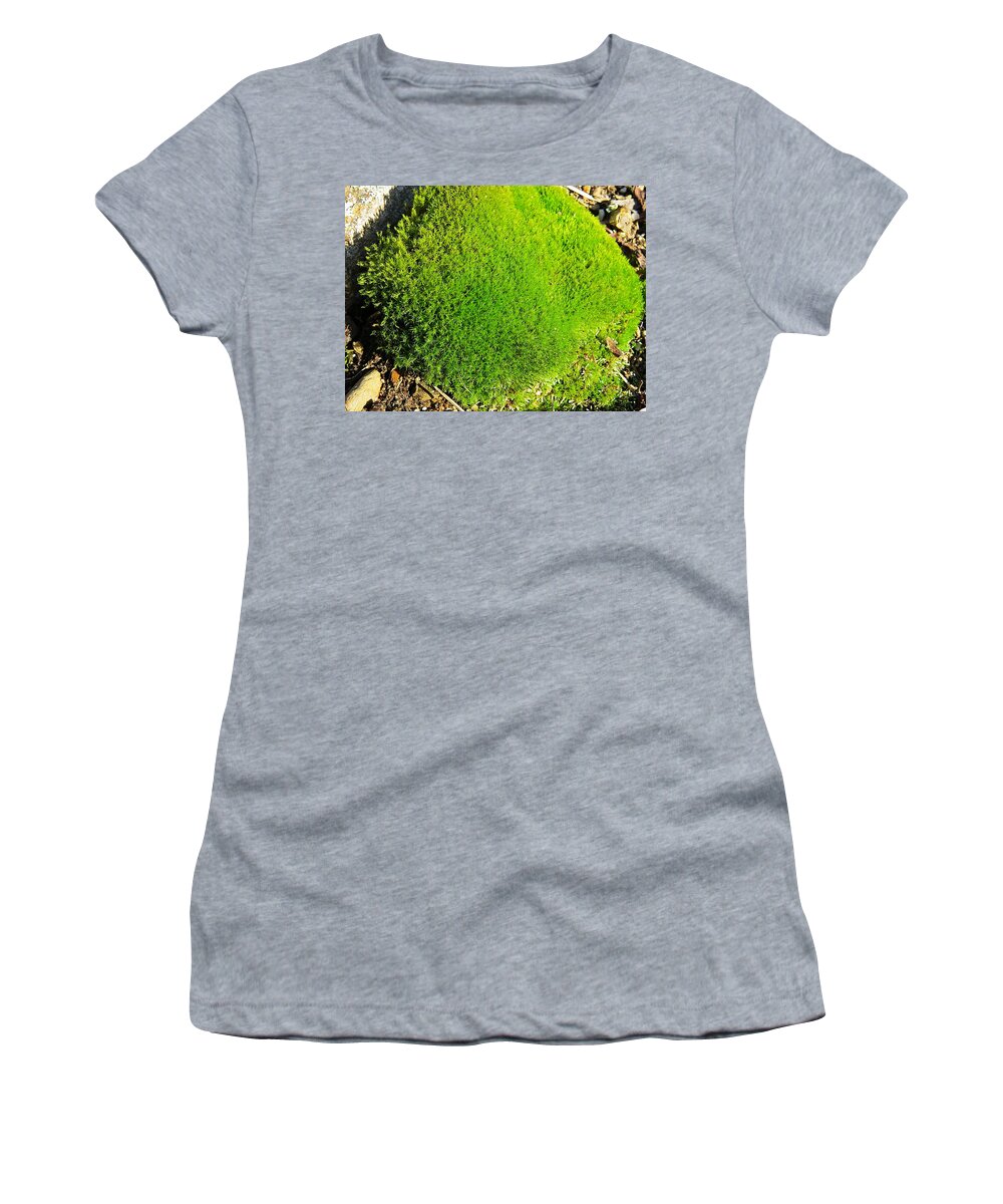 Moss Women's T-Shirt featuring the photograph Moss by MTBobbins Photography