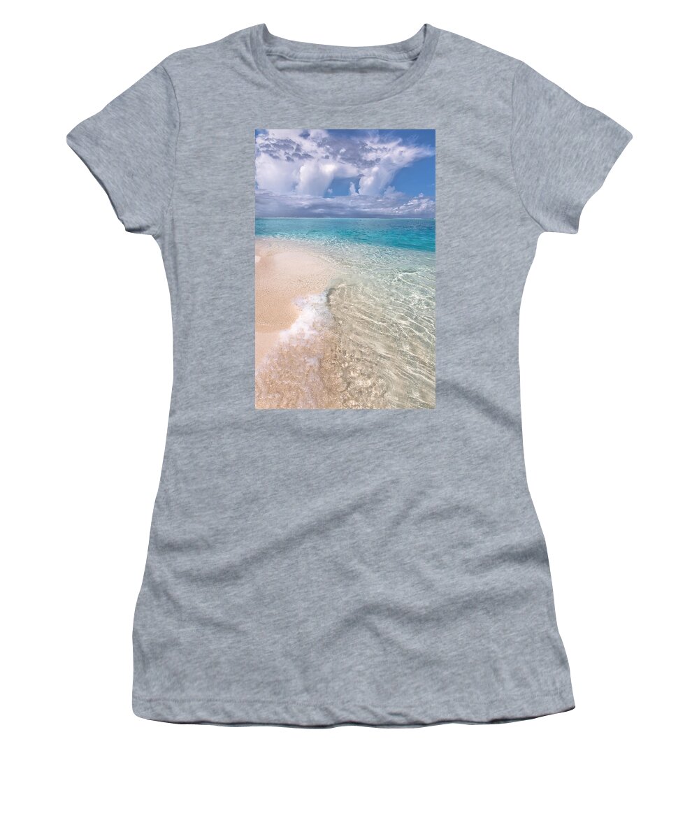 Nature Women's T-Shirt featuring the photograph Natural Wonder. Maldives by Jenny Rainbow