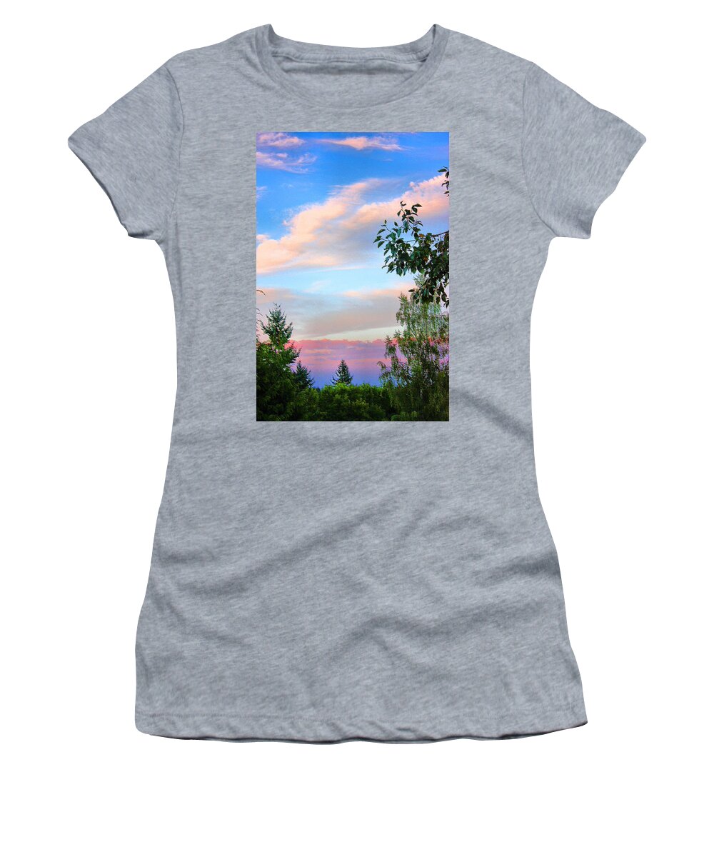 Washington State Women's T-Shirt featuring the photograph Nature Palette by Kristin Elmquist