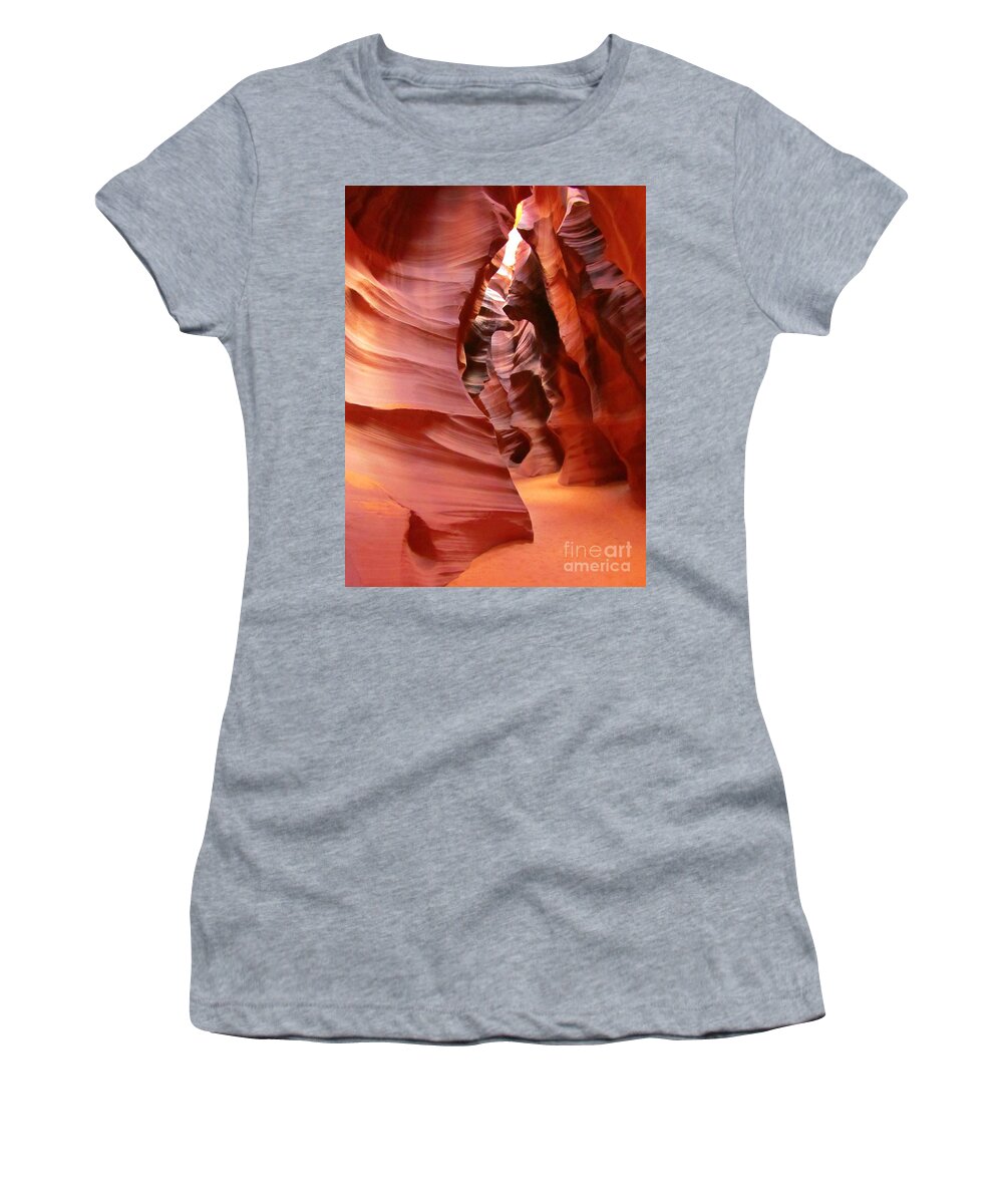 Natures Art Women's T-Shirt featuring the photograph Natures Art by John Malone