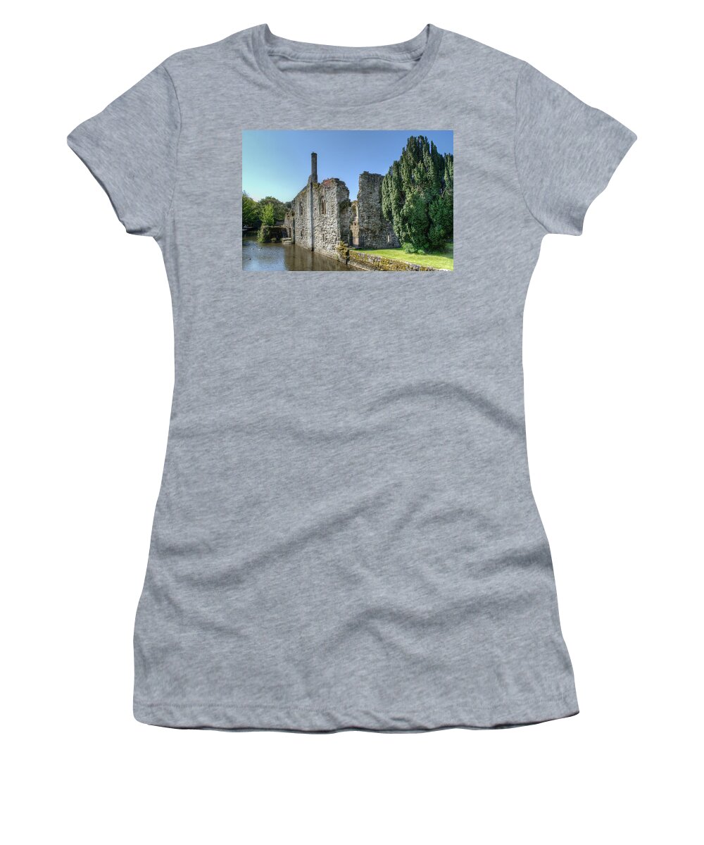Constables House Women's T-Shirt featuring the photograph Norman House by Chris Day