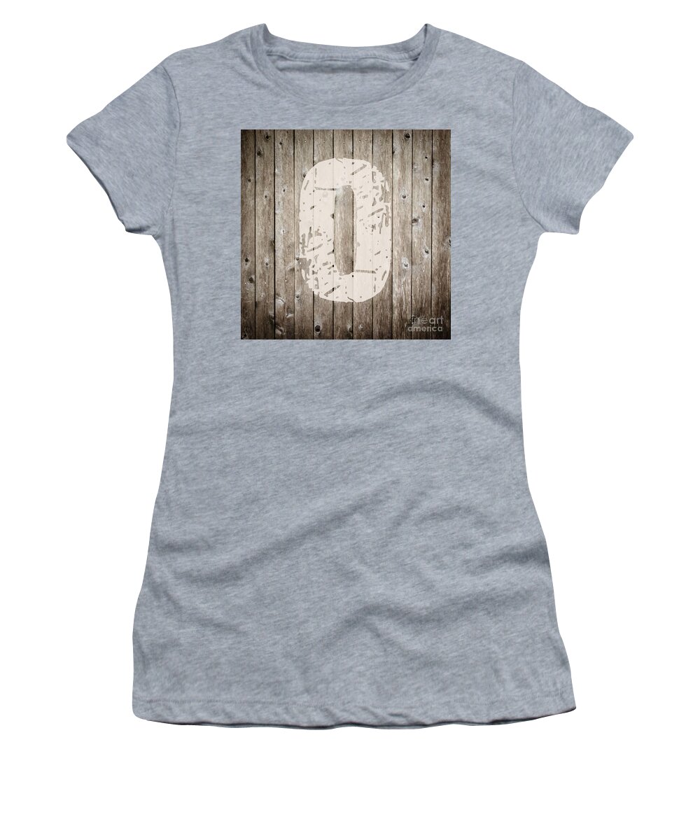 White Women's T-Shirt featuring the photograph O by Andrea Anderegg