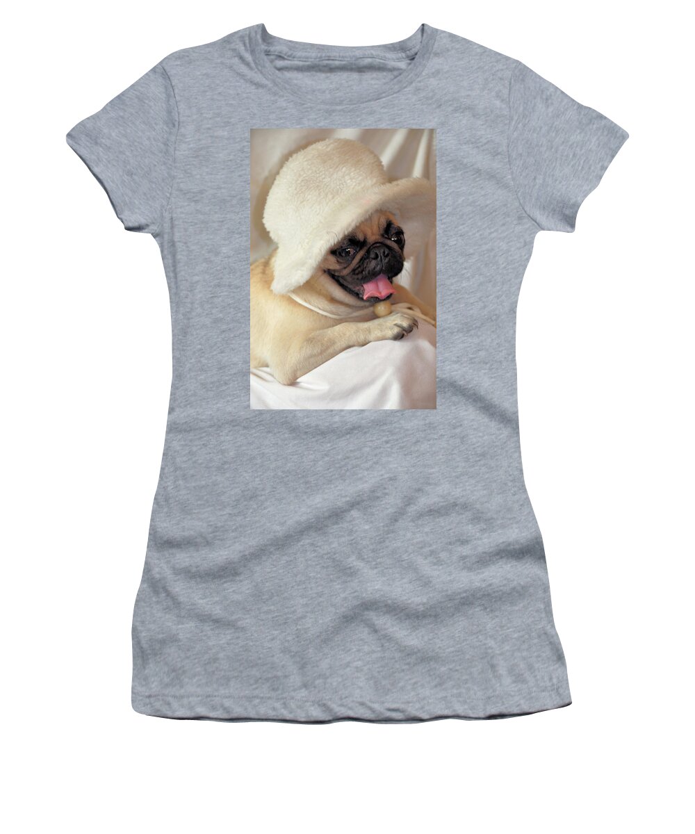 Animals Women's T-Shirt featuring the photograph Oh Babydoll by Jan Amiss Photography