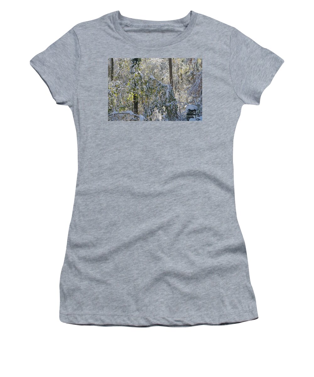 Landscape Women's T-Shirt featuring the photograph Onset Of Winter 2 by Rudi Prott