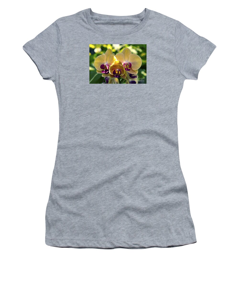 Fine Art Photography Women's T-Shirt featuring the photograph Orchid Study VIII by Patricia Griffin Brett