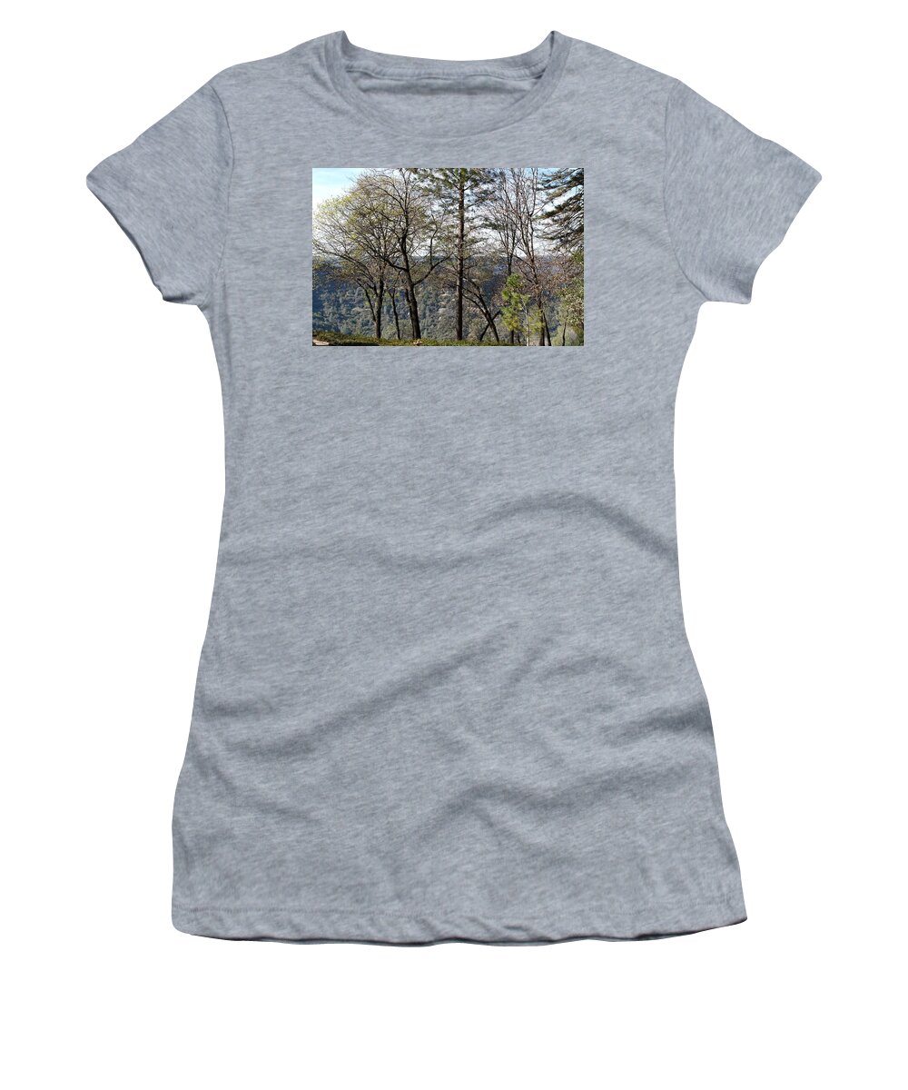 Butte Creek Canyon Women's T-Shirt featuring the photograph Paradise View by Michele Myers