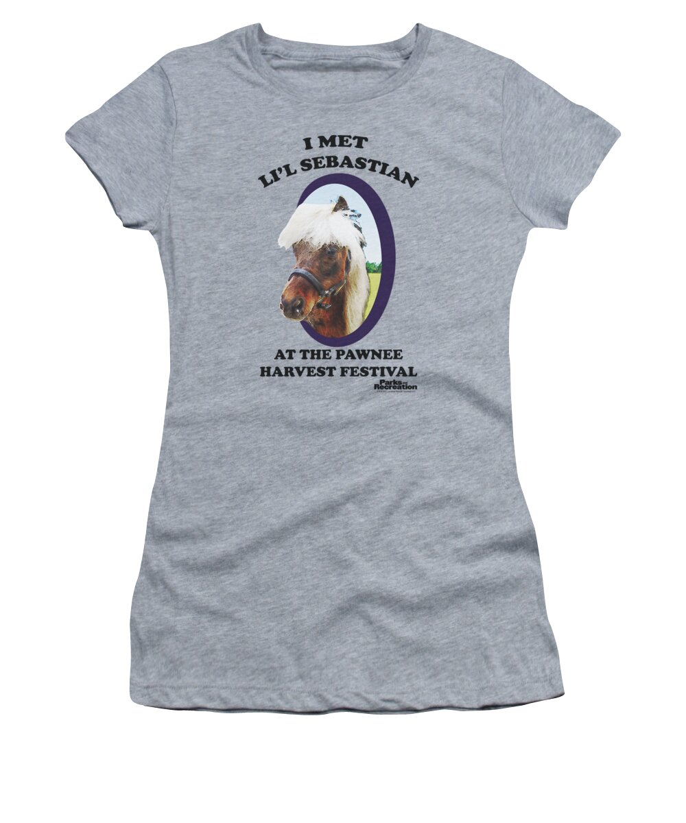 Parks And Rec Women's T-Shirt featuring the digital art Parks And Rec - Li'l Sebastian by Brand A