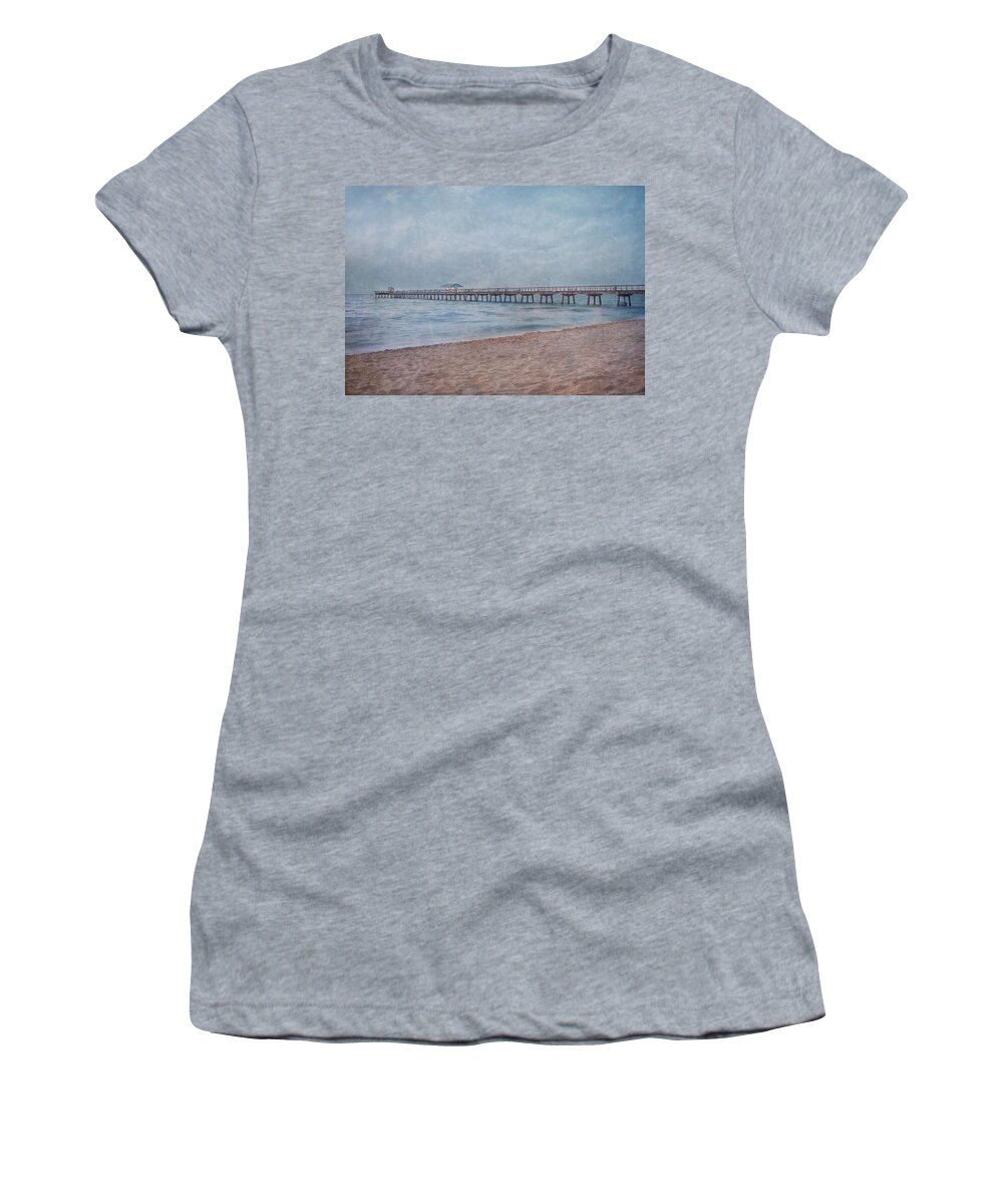 Beach Women's T-Shirt featuring the photograph Peace by Kim Hojnacki