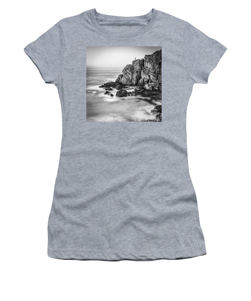 Galicia Women's T-Shirt featuring the photograph Penencia Point Galicia Spain by Pablo Avanzini