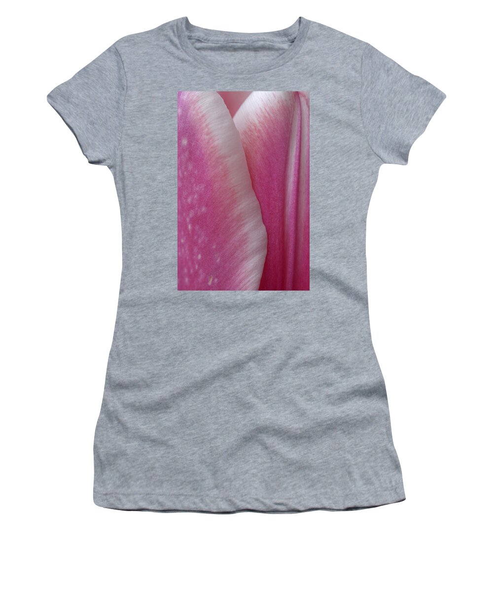 Flower Women's T-Shirt featuring the photograph Pink Beauty by Claudio Bacinello